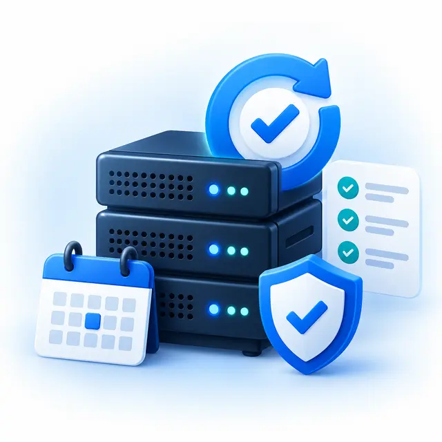 Linux server patching and scheduled maintenance